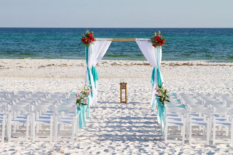 Destination Wedding on a Beach
