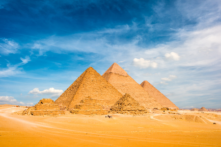 Pyramids of Giza in Egypt