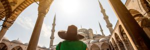 Woman Traveling in Turkey