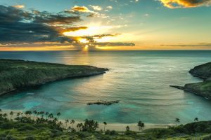 Sunrise in Hawaii