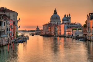 Romantic getaway in Venice, Italy