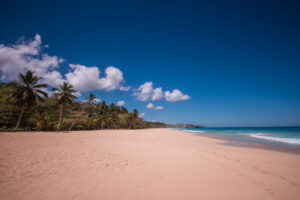 Beautiful beach in the Dominican Republic