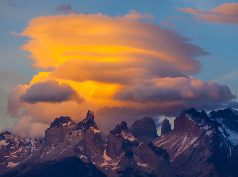 Patagonia in Chile for travel destination and adventure seekers